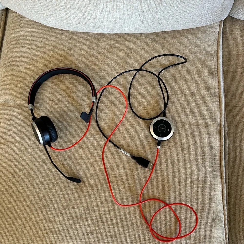 Jabra ENC010 USB Wired Headset Single Ear Noise canceling microphone